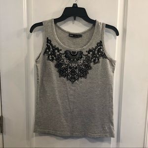 Copa grey tank top